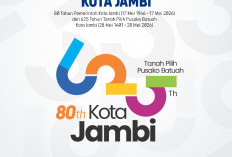 Dua Momentum Besar, Pemkot Jambi Rilis Logo HUT ke-80 dan 625 Tahun Kota Jambi